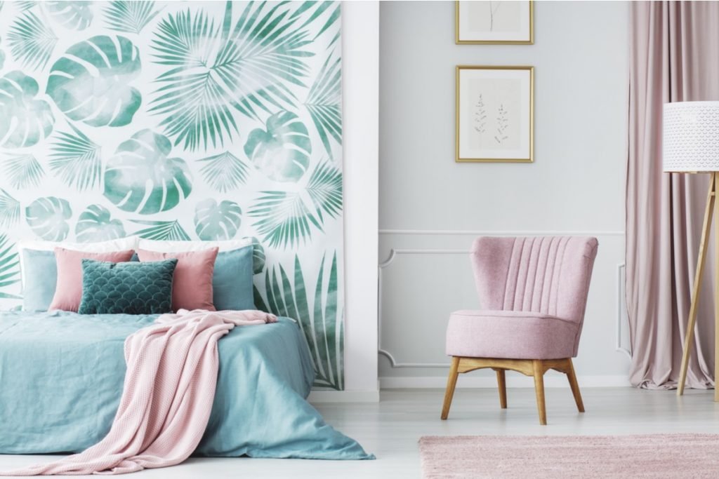 decorate with wallpaper