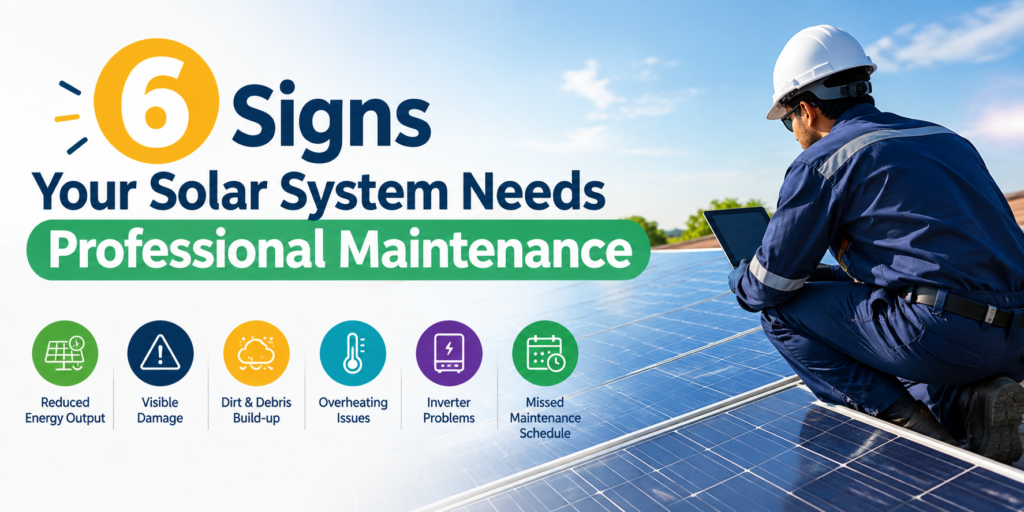 6 Signs Your Solar System Needs Maintenance.